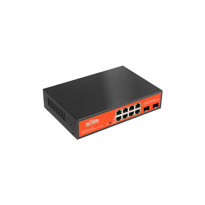 Wi-Tek Alien WI-PS310GF 8-Port Gigabit PoE Switch with 2 SFP Slots - 5