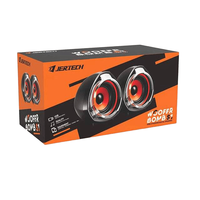 Jertech Woofer Bomb S1 USB 2.0 Speakers - 4