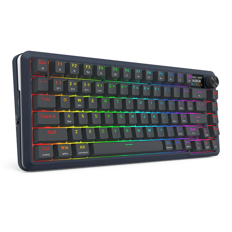 Redragon K708-RGB-PRO 75% Gasket Mechanical Keyboard Wired/2.4G/BT - 3
