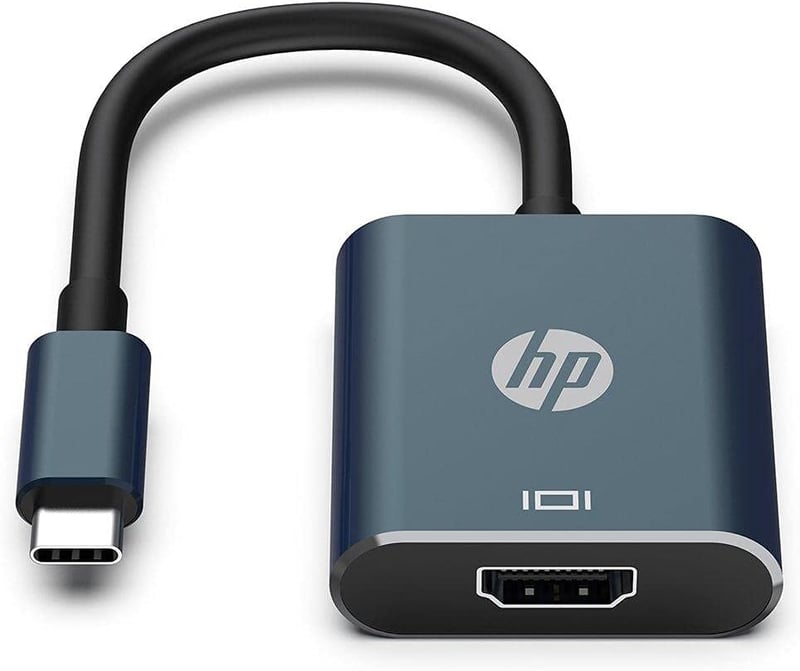 محول USB HP DHC-CT202 USB-C 3.0 ذكر إلى HDMI أنثى - 3