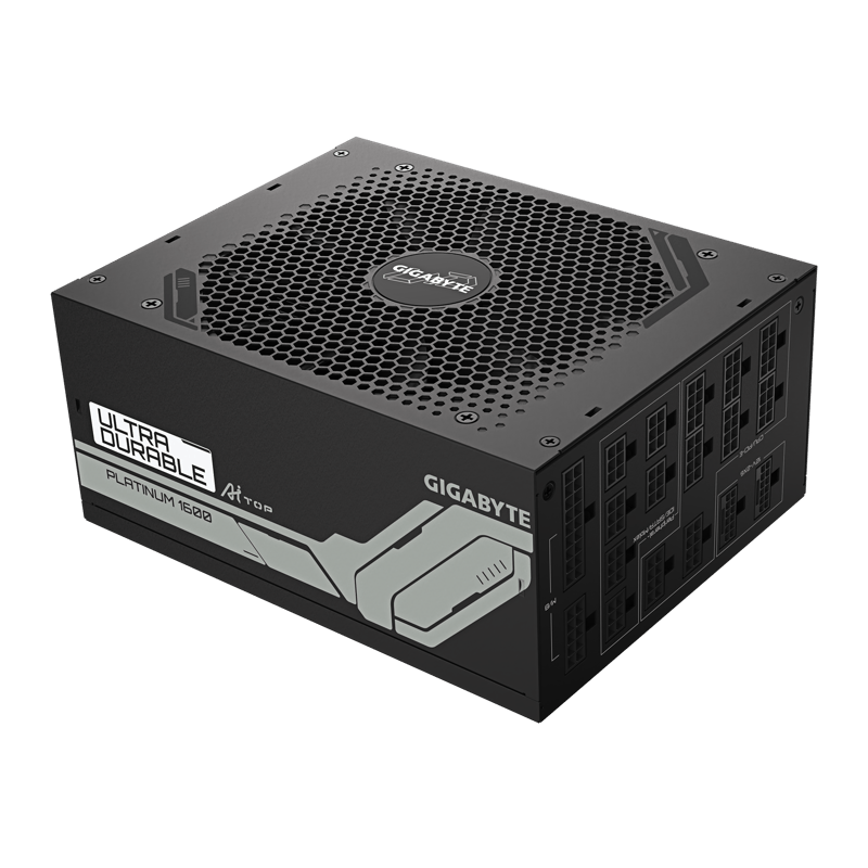 باور سبلاي Gigabyte UD1600M 1600W 80+ Platinum Plus Fully Modular أسود - 8