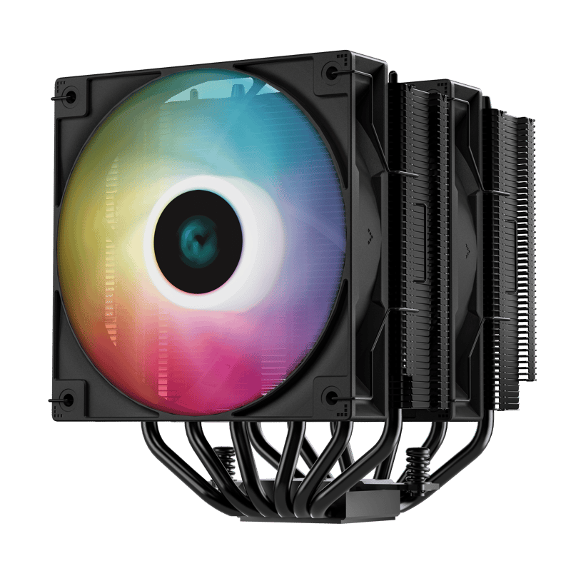 DeepCool AG620 ARGB Dual-Tower CPU Air Cooler 260W TDP - 3