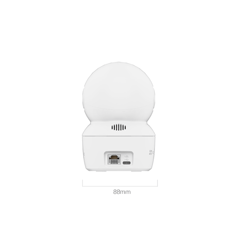 EZVIZ H7c Dual-Lens Indoor WiFi Camera 2K+ 2560x1440 White - 3