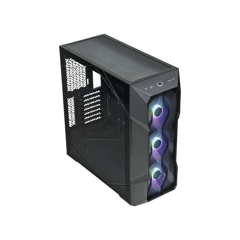 Cooler Master MasterBox TD500 Mesh V2 Mid-Tower ATX Case Black Tempered Glass - 6