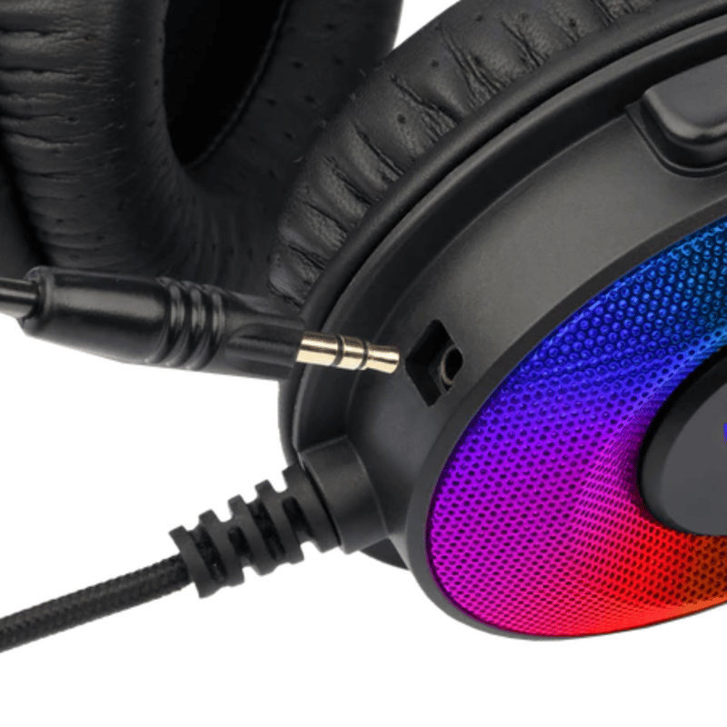 سماعات Redragon H350 Pandora RGB أبيض سلكي - 12