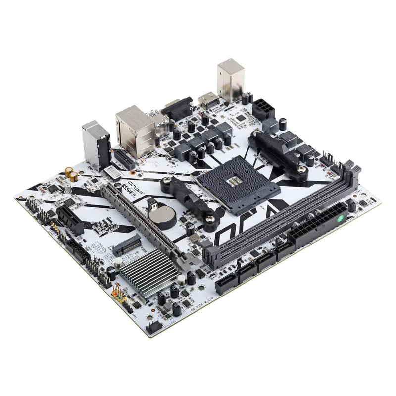 لوحة أم B550 Micro-ATX AM4 DDR4 أبيض - 3