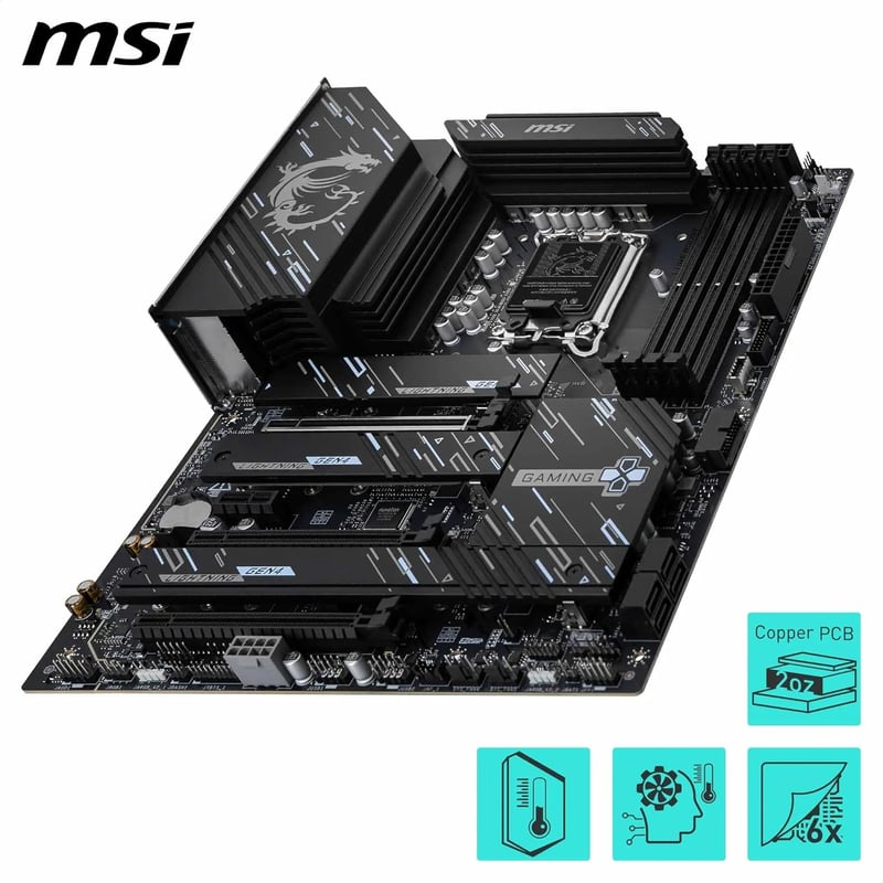 لوحة أم MSI Gaming Plus Z890 WiFi LGA1851 DDR5 ATX - 11