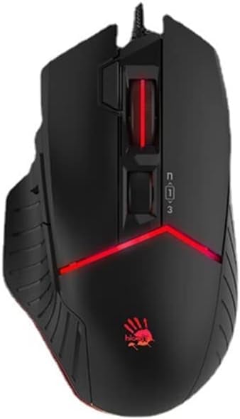 ماوس Bloody W95 Max 12000 DPI سلكي RGB أسود - 25