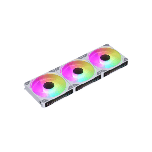 XIGMATEK FAN CASE STARLINK 3X120mm RGB WHITE - 1