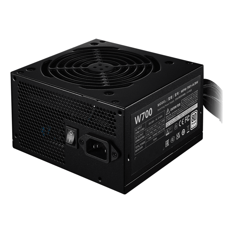 باور سبلاي Cooler Master Elite NEX 700W 80+ Bronze غير معياري أسود - 4