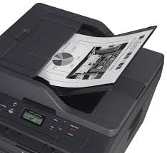 Brother DCP-L2540DW Monochrome 3-in-1 Laser Printer with WiFi, Ethernet, USB - 6