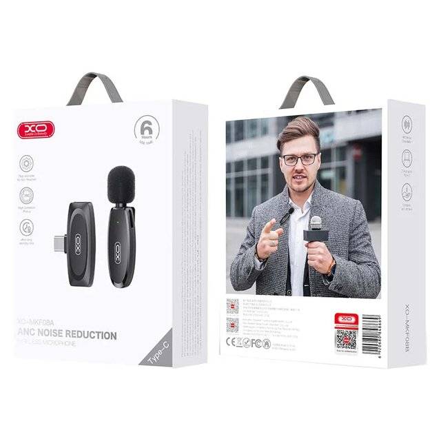 XO MKF08A Wireless Microphone AI Noise Cancellation - 5