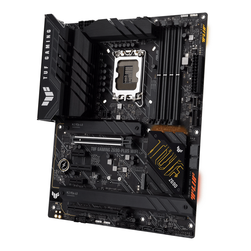 مذربورد أسوس TUF GAMING Z690-PLUS لمعالجات LGA 1700 مقاس ATX مع DDR5 و PCIe 5.0 وشبكة 2.5Gb - 4