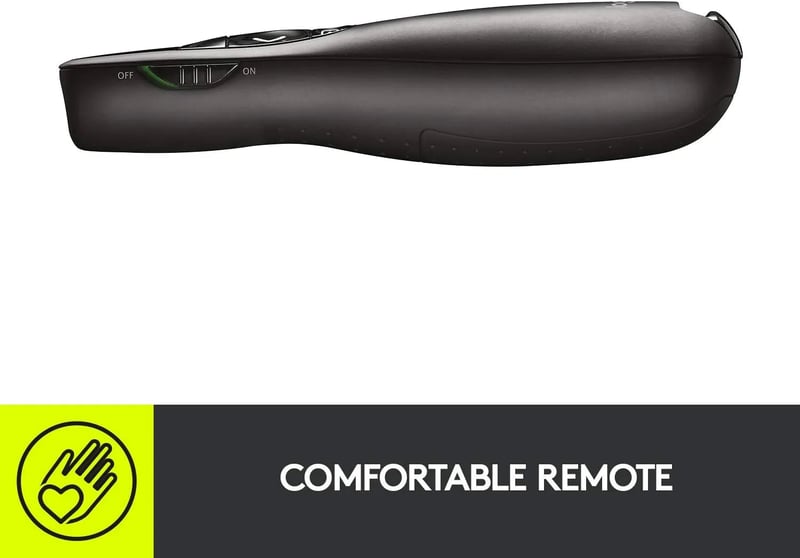 اكسسوار Logitech R400 الليزري اللاسلكي للعروض الأسود - 8