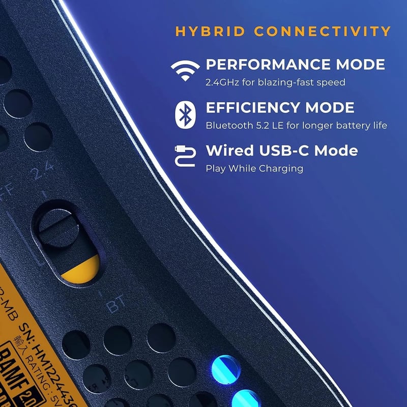 ماوس Glorious Model O 2 26000 DPI Dual-Mode RGB - 7