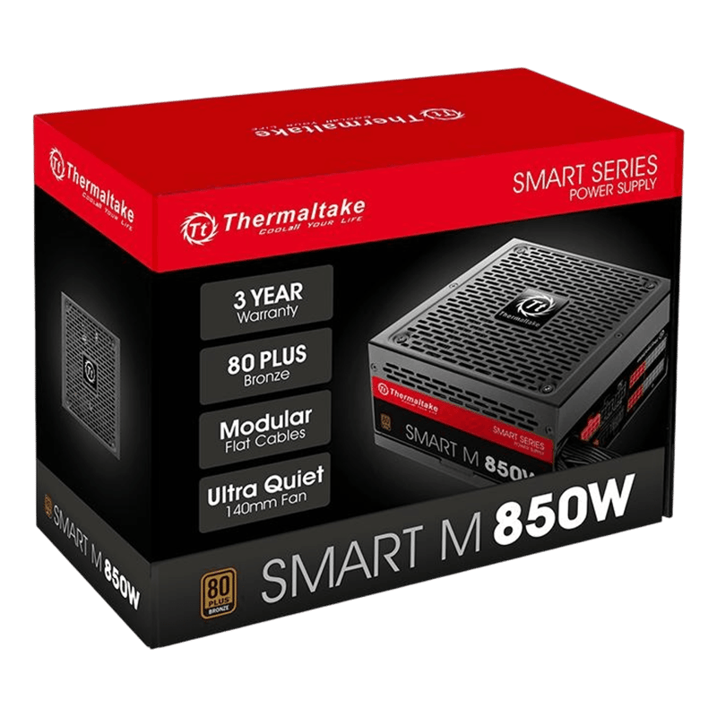 باور سبلاي Thermaltake Smart BM3 850W 80+ Bronze شبه معياري - 3