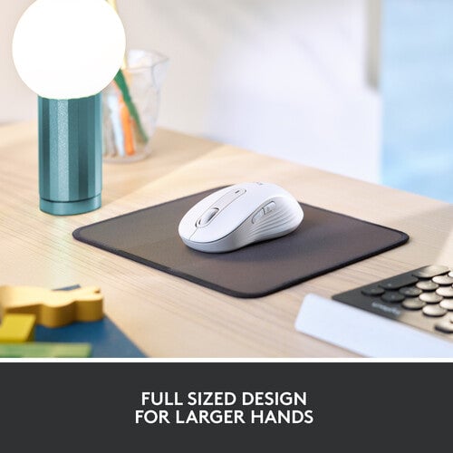 ماوس Logitech Signature M650 4000 DPI لاسلكي رمادي - 3