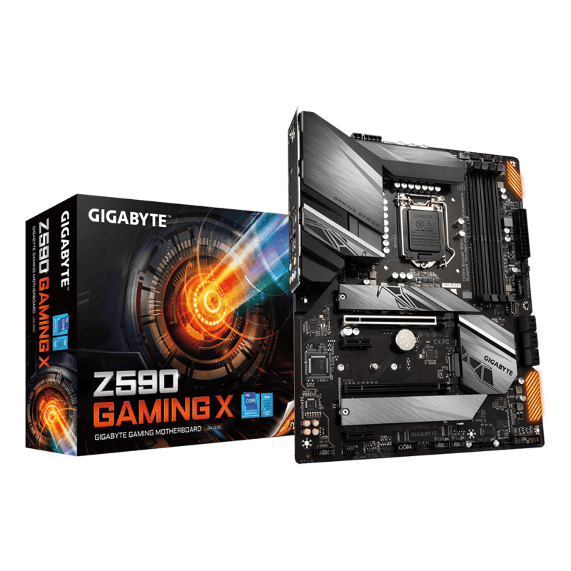 لوحة أم Gigabyte Gaming X Z590 LGA1200 ATX DDR4 - 1