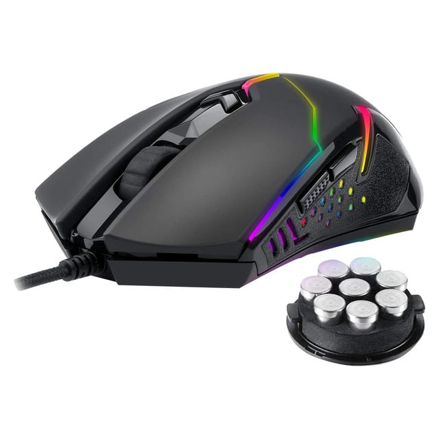 ماوس Redragon M601 Centrophorus 7200 DPI سلكي RGB أسود - 4