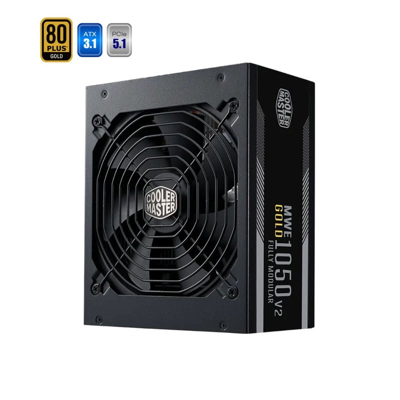 Cooler Master MWE Gold 1050W 80+ Gold Fully Modular PSU - 2