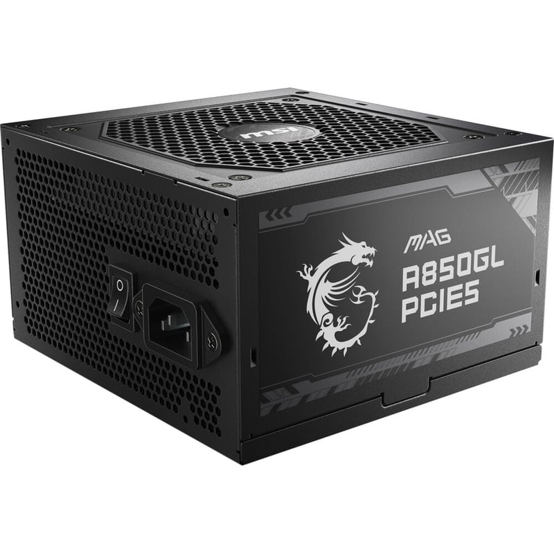 باور سبلاي MSI MAG A850GL 850W 80+ Gold Non-Modular - 12