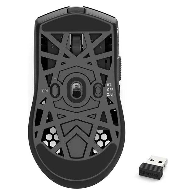 ماوس Redragon Astrolabe M725-LIT 8000 DPI Dual-Mode أسود - 4