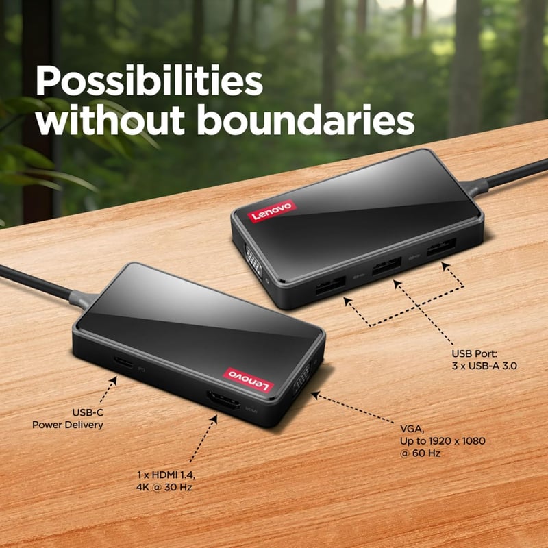 محول Lenovo 100 USB-C إلى [Other] - 3