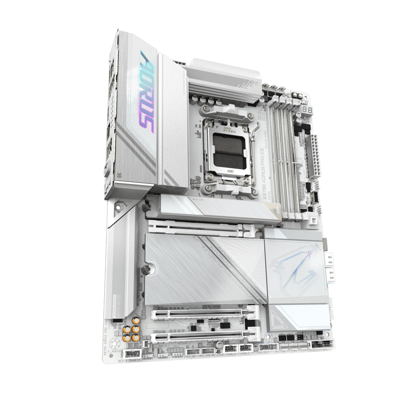 لوحة أم Gigabyte Aorus Pro X870E AM5 ATX أبيض - 6