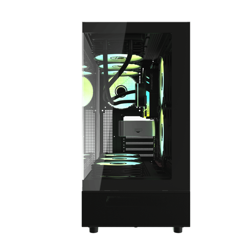 DarkFlash DPX90 Mid-Tower ATX Case Black Tempered Glass - 3