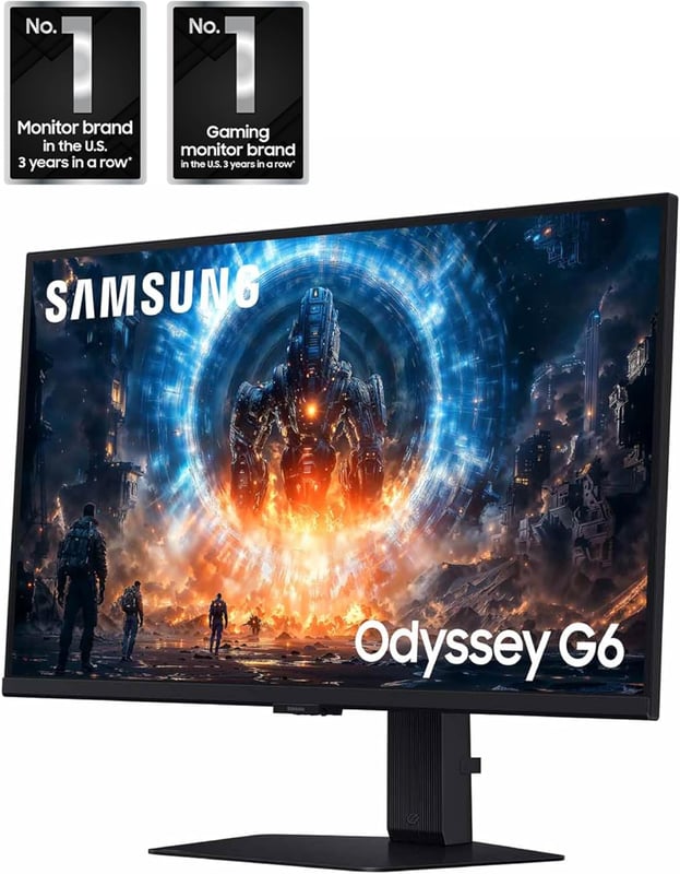 Samsung Odyssey G6 27" QHD 350Hz IPS Gaming Monitor - 4