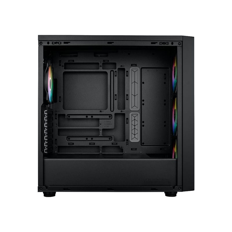 Cooler Master MasterBox 600 Mid-Tower ATX Case Black Tempered Glass - 5