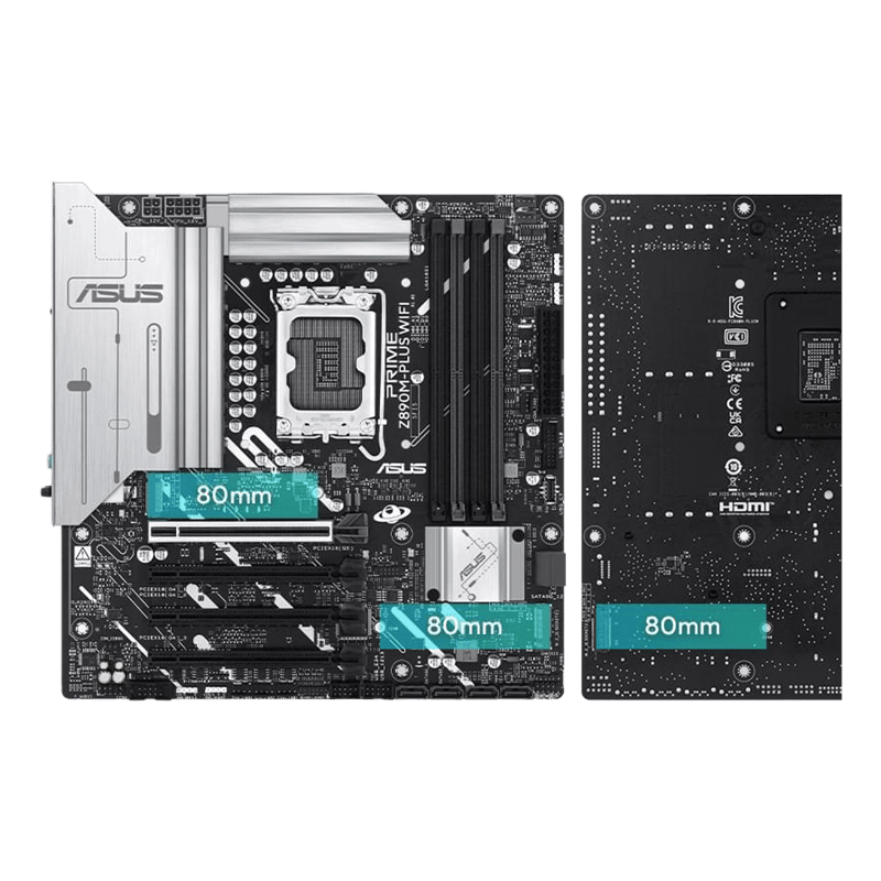 لوحة أم ASUS Prime Z890M-Plus DDR5 LGA1851 Micro-ATX WiFi - 9