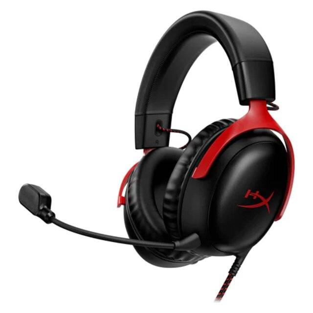 HyperX Cloud III Wired Gaming Headset Black - 5