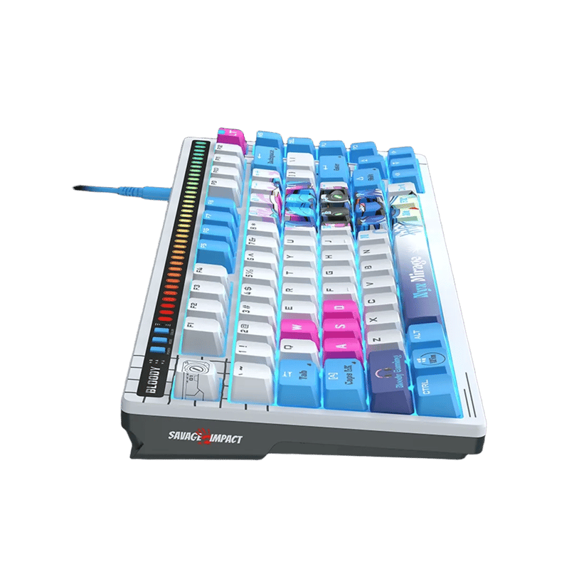 Bloody AT75 Alpha Nyx Mirage Optical Switch Wired Gaming Keyboard 75% - 5