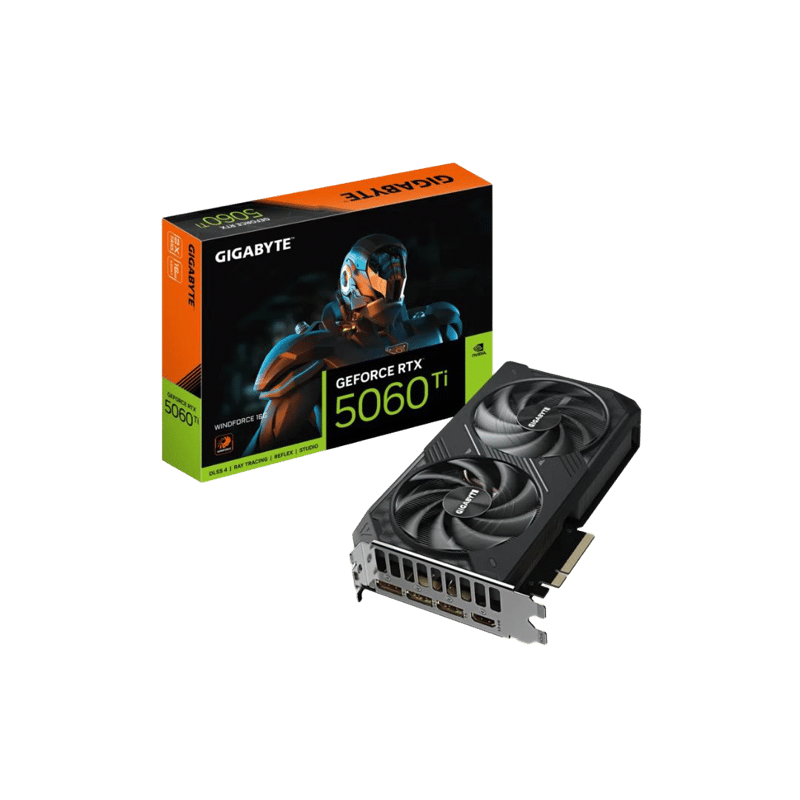 Gigabyte WINDFORCE GeForce RTX 5060 Ti 16GB GDDR7 - 8