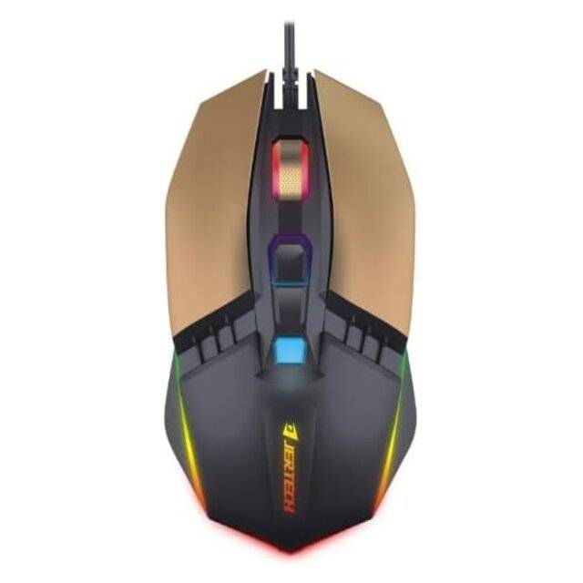 Jertech JR800 Rumble Gaming Mouse 4800 DPI RGB Wired - 2