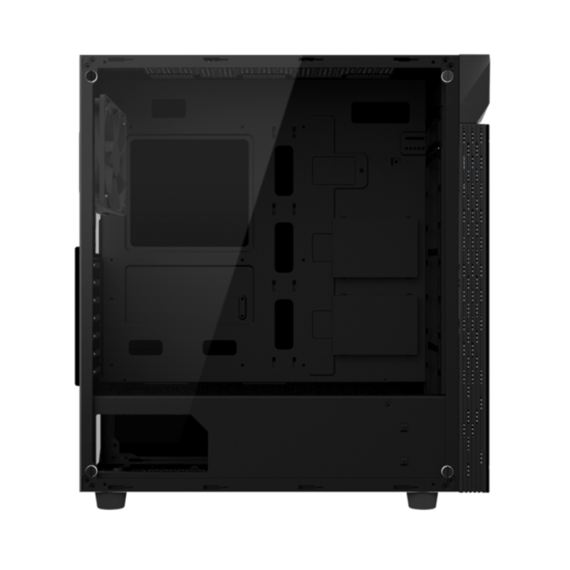 كيس Gigabyte C200G Mid-Tower ATX mATX ITX أسود زجاجي - 5