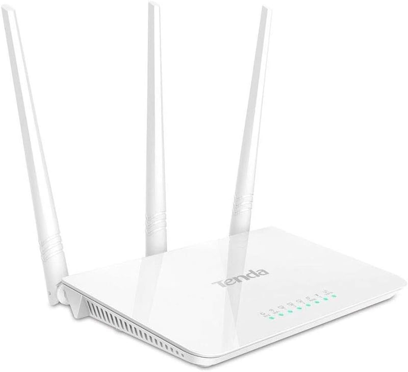 راوتر Tenda N300 Wireless Router N301 بسرعة 300Mbps بتردد 2.4GHz - 4