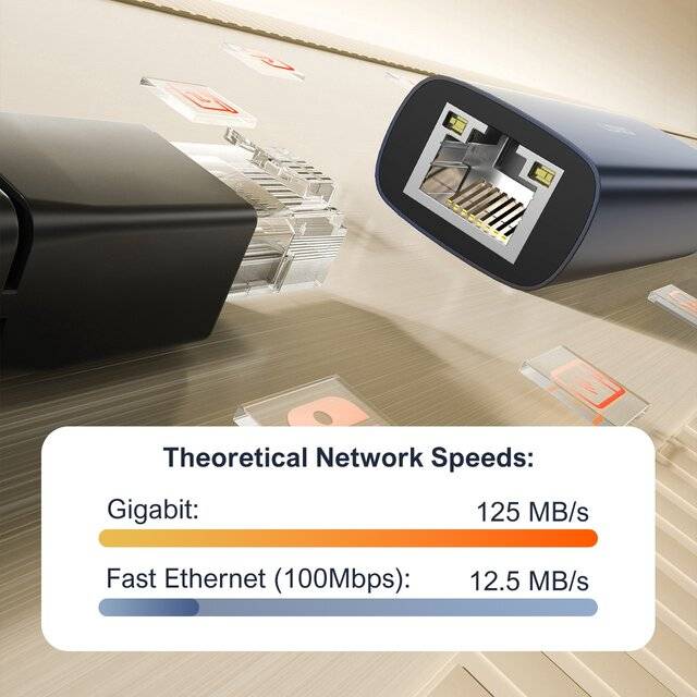 محول LDNIO RJ-01C USB-C إلى Ethernet - 3