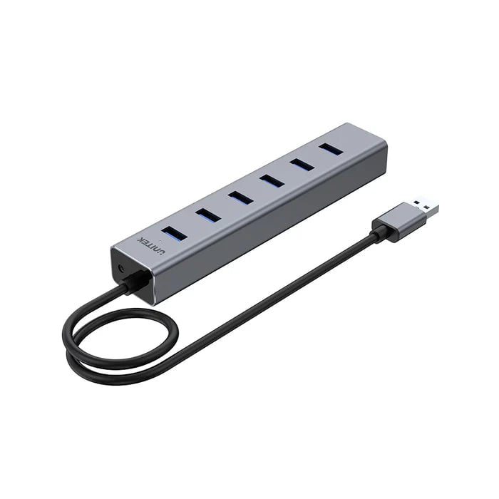 UNITEK Y-3090 7-Port USB 3.0 USB Hub Silver - 8