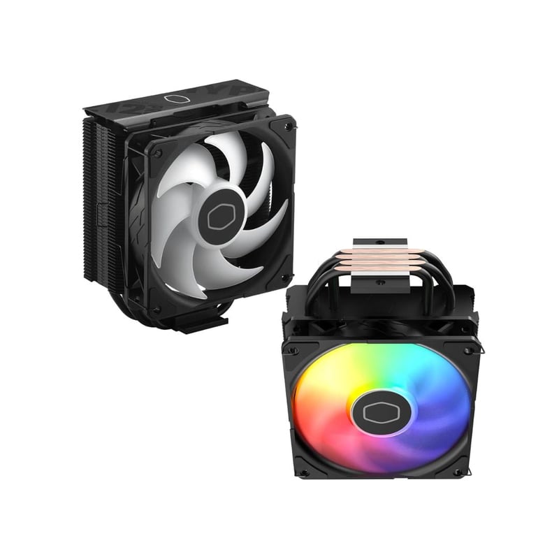 Cooler Master Hyper 212 Pro ARGB 120mm Air CPU Cooler - 4