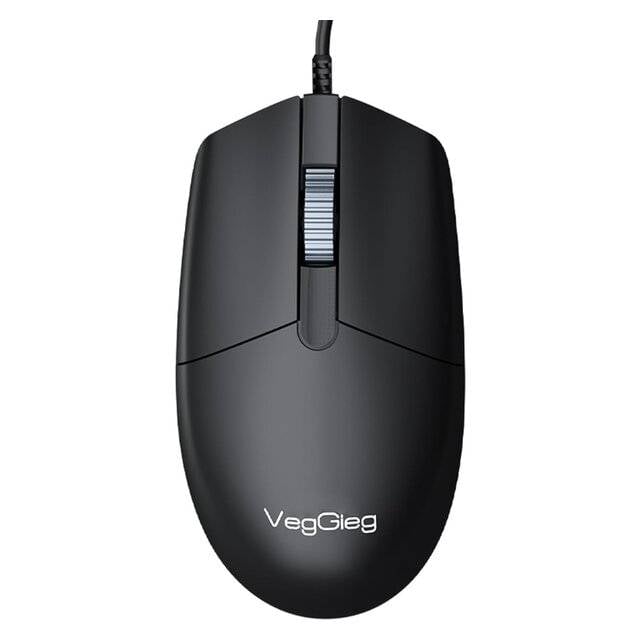 ماوس VegGieg G005 600 DPI سلكي أسود - 1