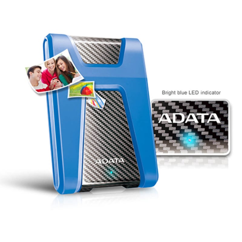 هارد خارجي ADATA HD650 2TB USB 3.2 أحمر - 9