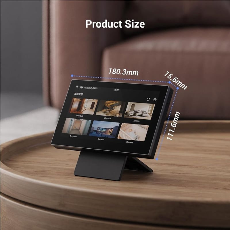 شاشة ذكية EZVIZ SD7 7 انج تعمل باللمس ببطارية Wi-Fi - 6