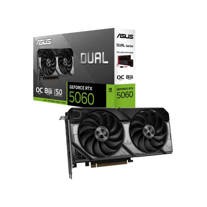 ASUS Dual GeForce RTX 5060 8GB GDDR7 OC Edition - 7