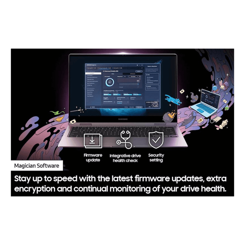 هارد خارجي Samsung T9 2TB USB 3.2 2000MB/s - 12