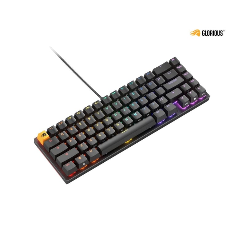 كيبورد Glorious GMMK 2 65% لينير سلكي RGB أسود - 1