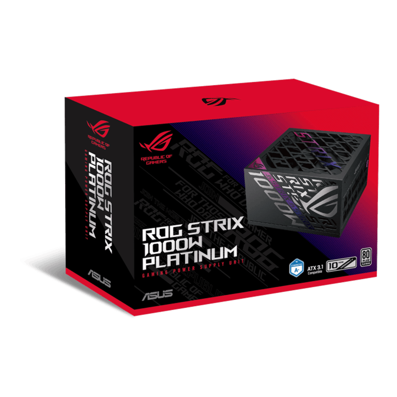 باور سبلاي ASUS ROG Strix 1000W 80+ Platinum Fully Modular - 15