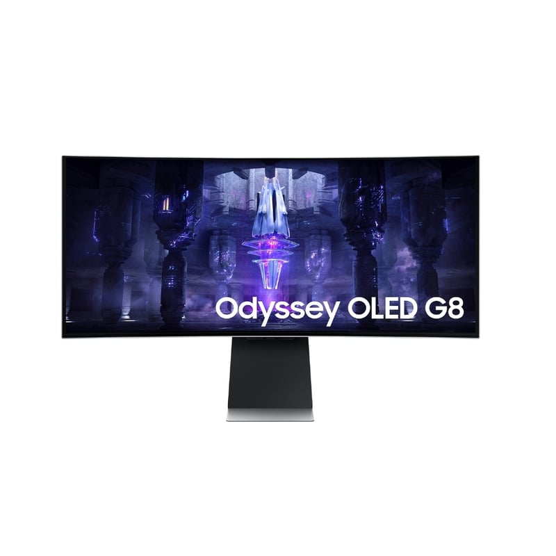 شاشة Samsung Odyssey G8 34″ 3440x1440 175Hz QD-OLED - 1