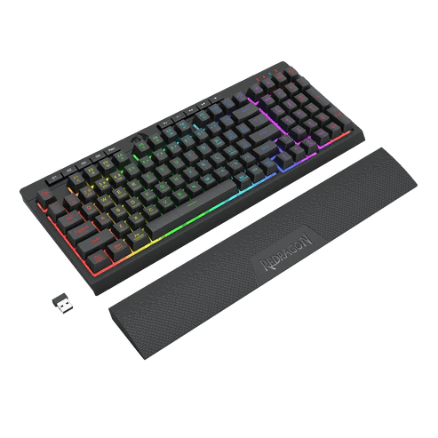 Redragon Shiva K515 RGB Pro Full-Size Membrane Wired Gaming Keyboard - 3